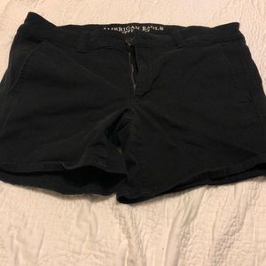 Black American eagle shorts